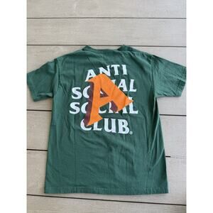 Authentic Anti Social Social Club “ A Is For” Tee Shirt Shirt Sleeve Medium